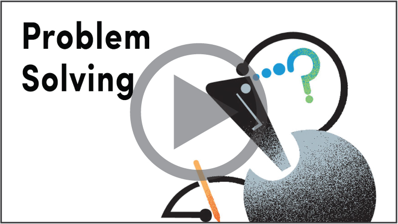 problem solving skills clipart