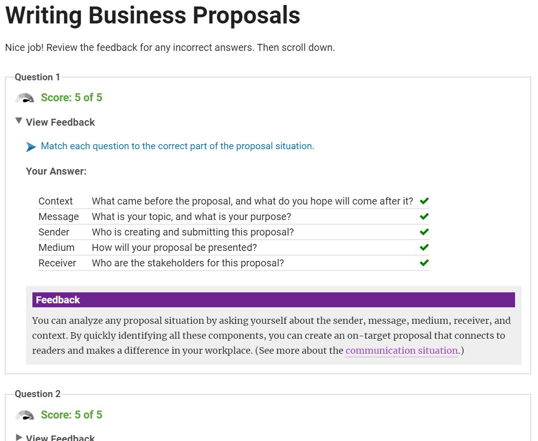 Writing Business Proposals - Facilitator License